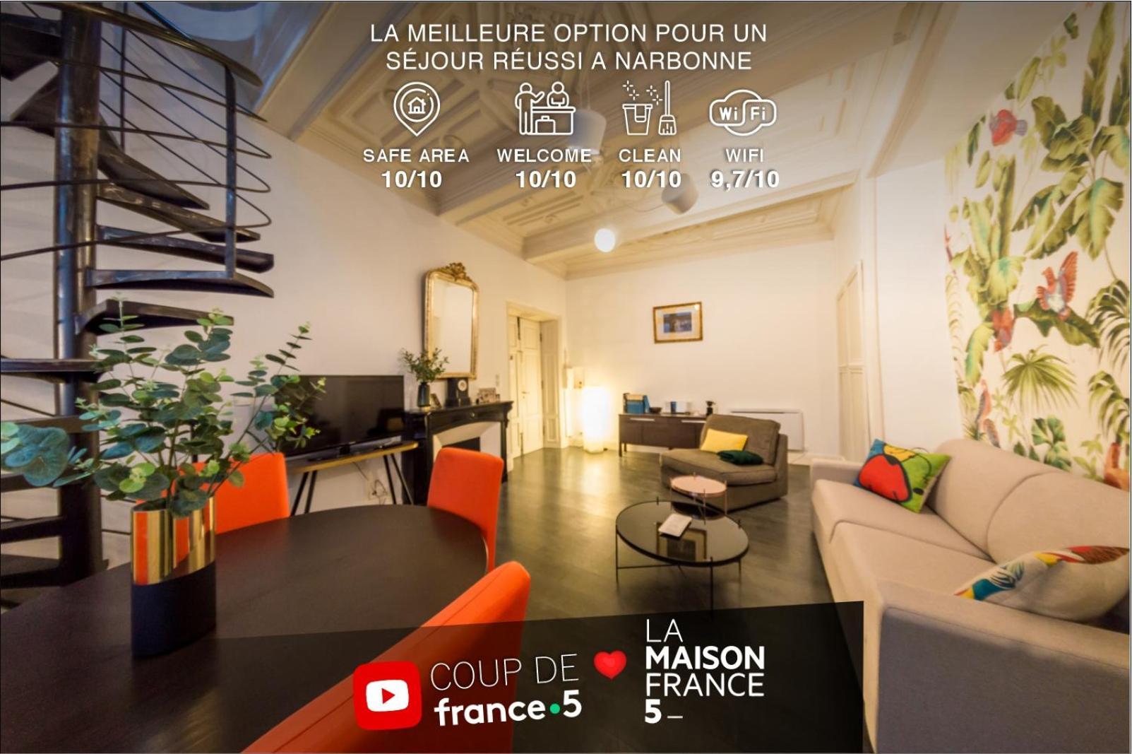 נרבון Retromirabeau - Chambre Suite & Appartements De Charme - Localisation Premium מראה חיצוני תמונה